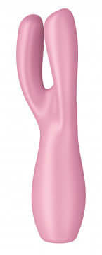 Threesome 3 Vibrator featuring 3 flexible arms for broad-area stimulation and gentle silicone design.