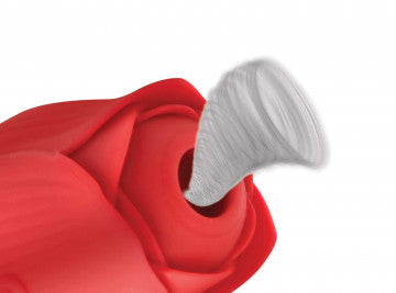 Bloomgasm Romping Rose Suction and Thrusting Vibrator
