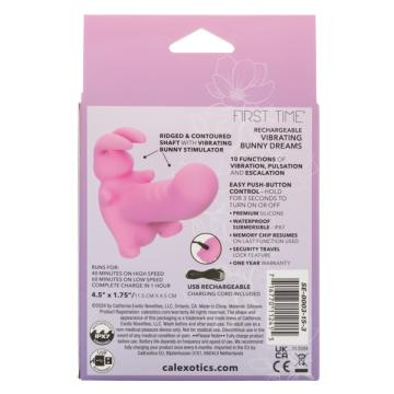 First Time Rechargeable Vibrating Bunny